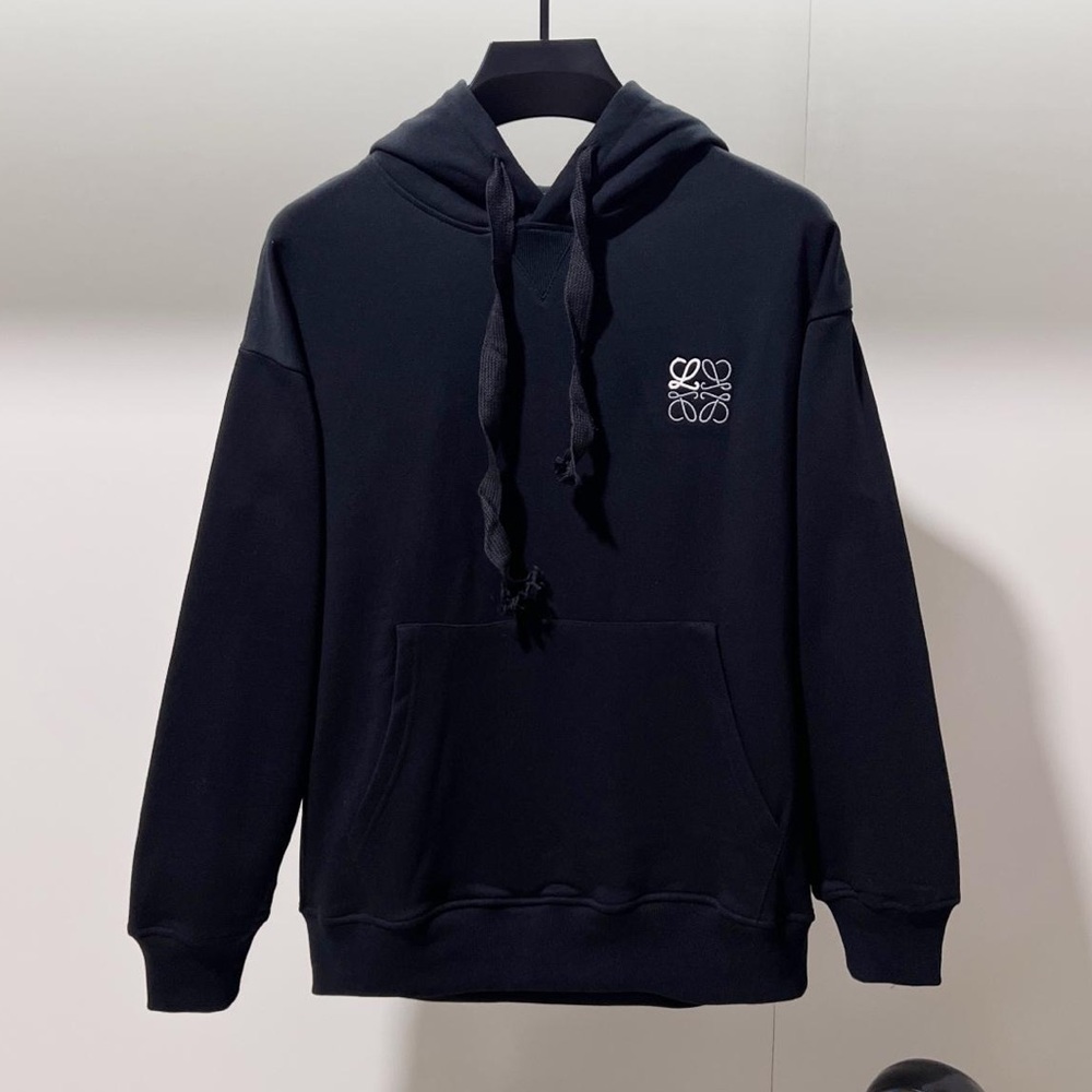 Loewe LOGO Black Hoodies